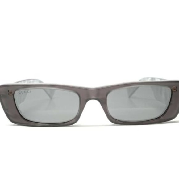 Gucci Women\'s Grey White and Silver Sunglasses! main image 3